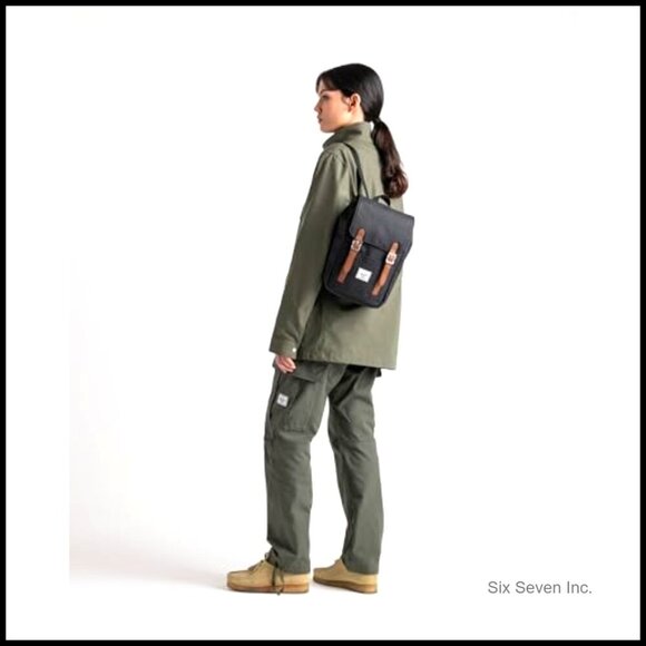 Mini Backpack Daypack Casual Recycled Polyester Adjustable Straps Drawstring main image 6